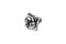 [E] น็อตยึดสายไฟ สแตนเลสชุบนิกเกิ้ล M3x5 mm พร้อมแหวนทรงสี่เหลี่ยม ขนาด 6x6 mm